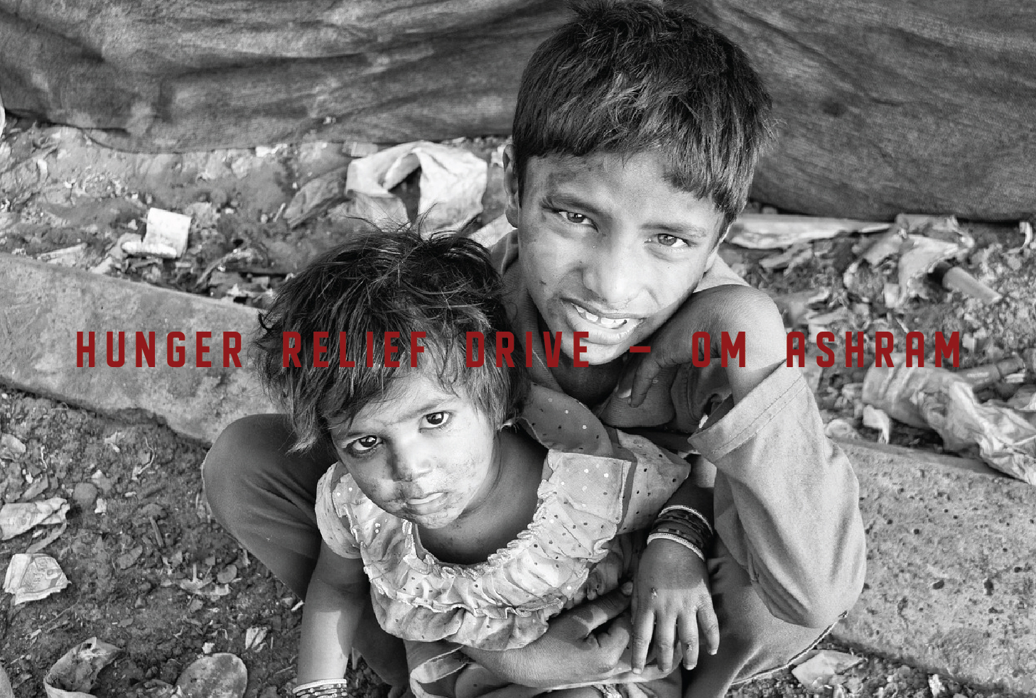 Hunger Relief Drive - Om Ashram